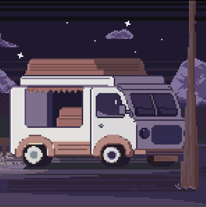 прозрачный автобус